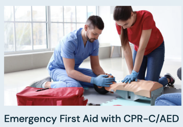Basic First Aid (EFA cpr C) Lifesaving Society West Coast NEST