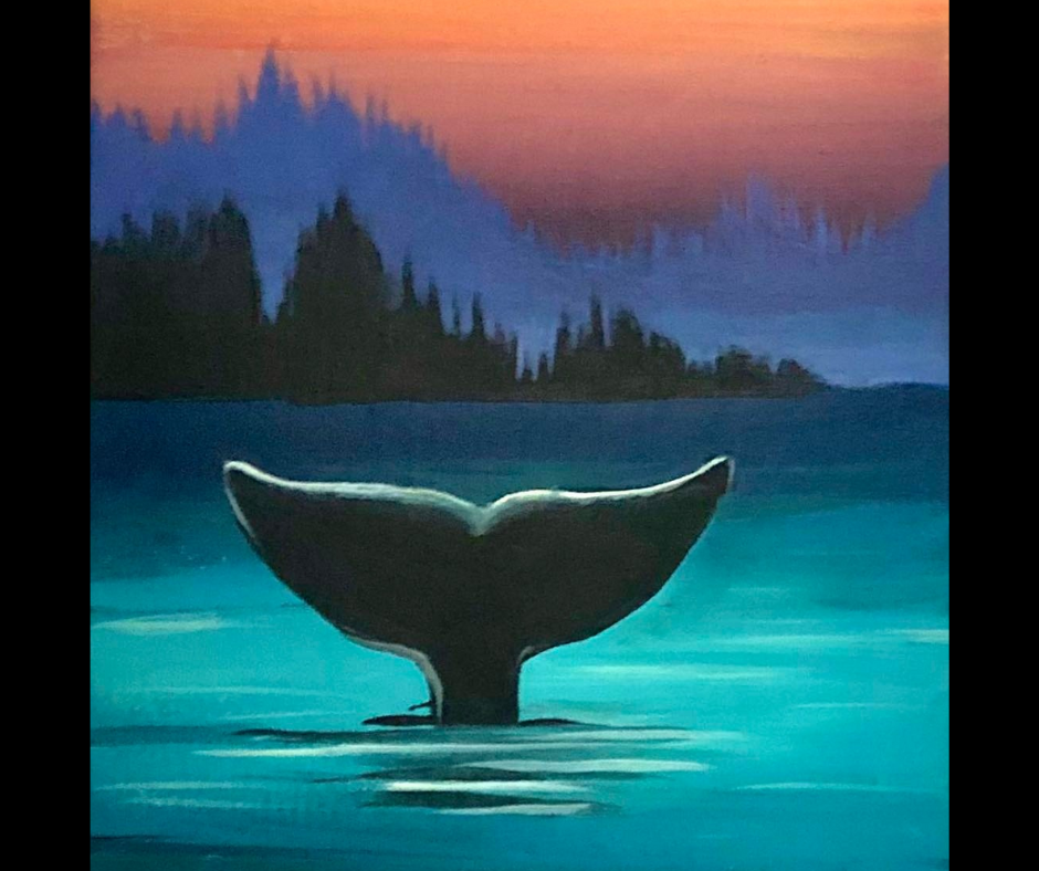 Paint Night Live (Ucluelet) - Pacific Rim Whale Festival 