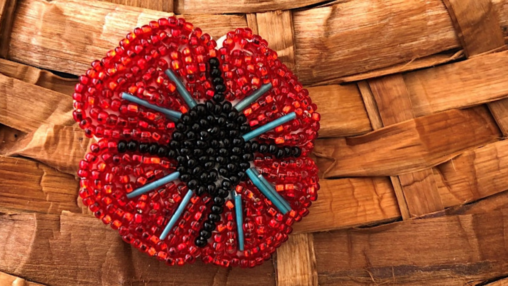Beaded Poppies with Elizabeth George Tourism Tofino