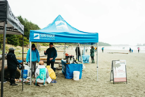 Beach clean with Surfrider Pacific Rim Pacific Rim Whale Festival