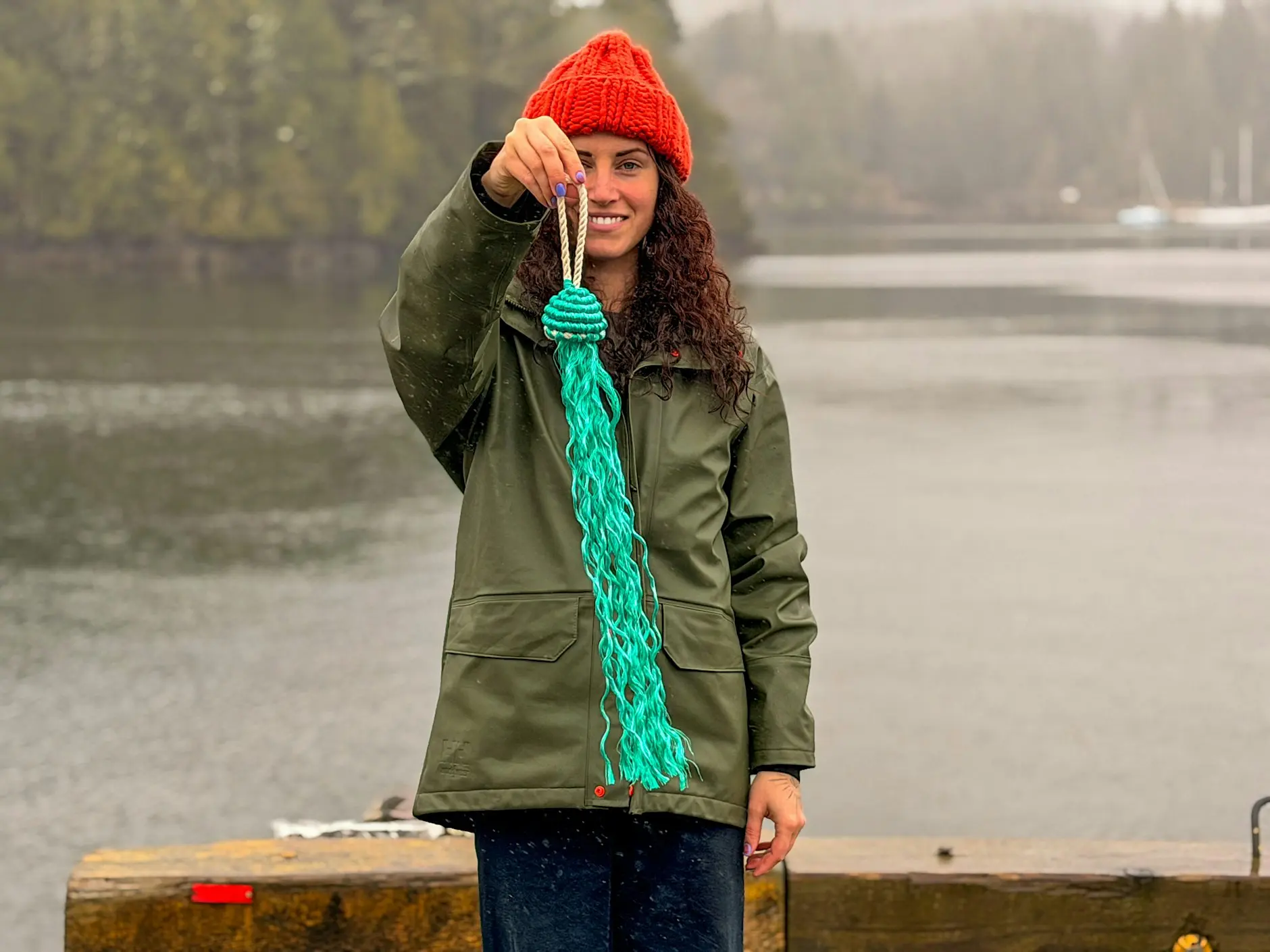 Sea Woven Marine Debris Workshop Tourism Tofino West Coast NEST