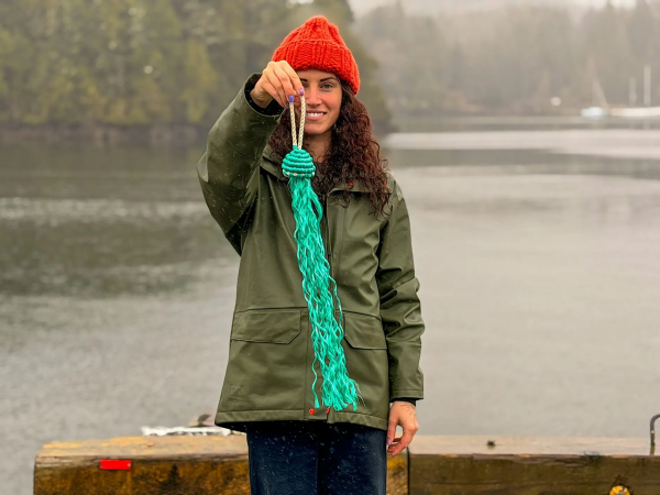 Sea Woven Marine Debris Workshop Tourism Tofino West Coast NEST