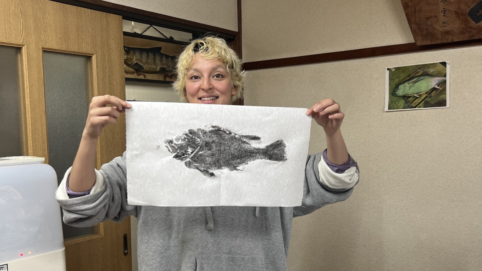 Gyotaku Traditional Japanese Fish Printing Experience Biodiversity Discovery Days