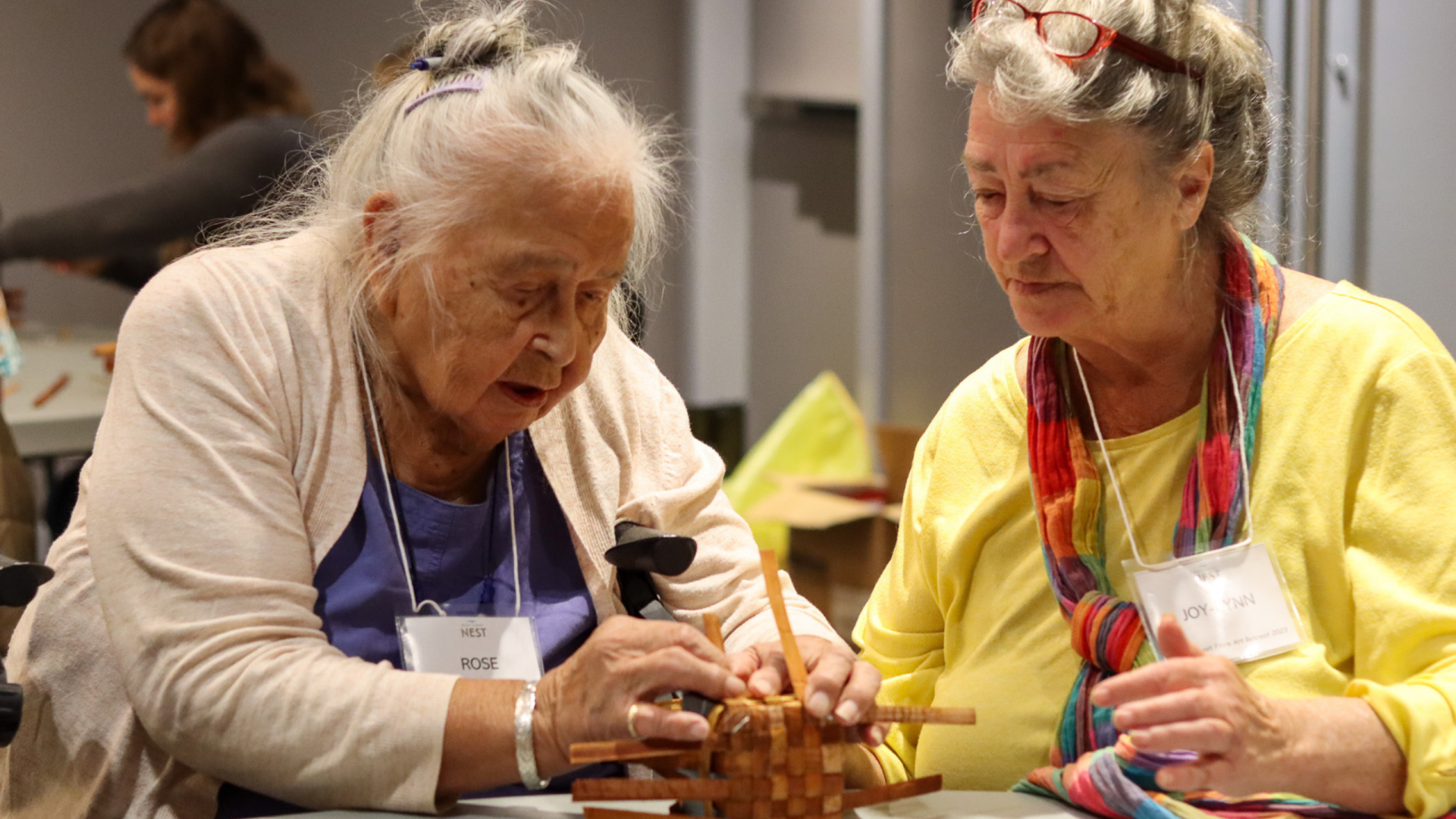 West Coast Fibre Art Retreat Cedar Weaving Workshop West Coast NEST